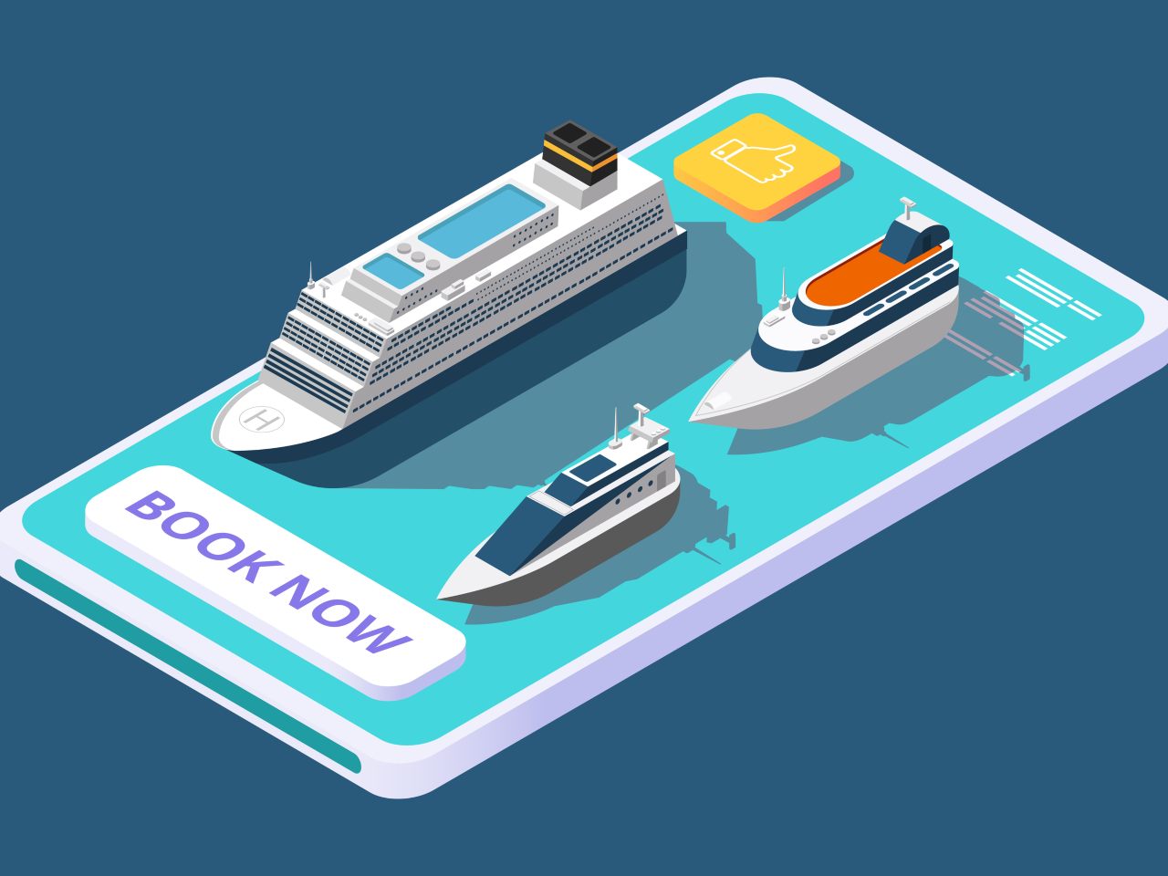 How technology can drive people to take a cruise (Mobile app for booking cruise concept)