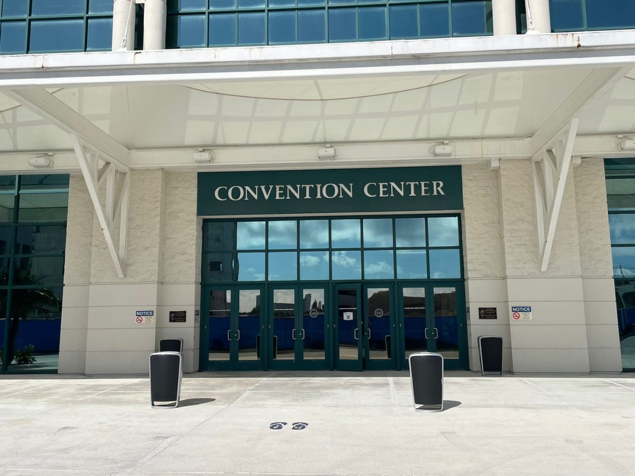 STC Global 2023 in review (The front of the Broward County Convention Centre, Fort Lauderdale)