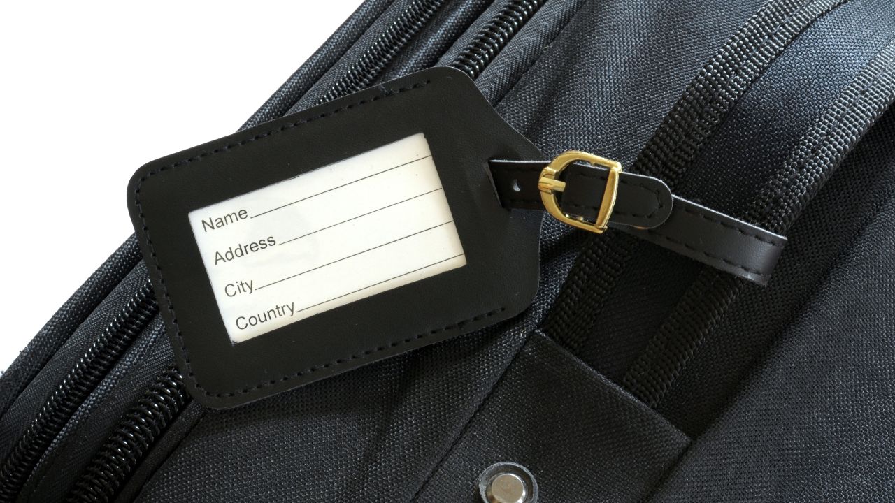Travel Technology for a Personalised World (suitcase label)