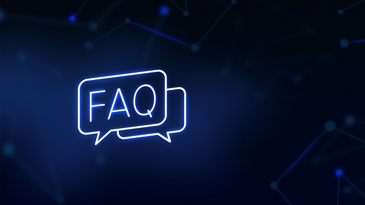 theICEway FAQs (Frequently Asked Questions, Question and Answer icon)